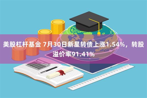 美股杠杆基金 7月30日新星转债上涨1.54%，转股溢价率91.41%