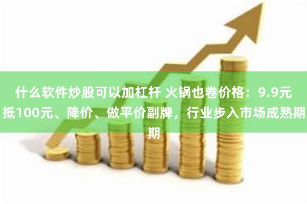 什么软件炒股可以加杠杆 火锅也卷价格：9.9元抵100元、降价、做平价副牌，行业步入市场成熟期