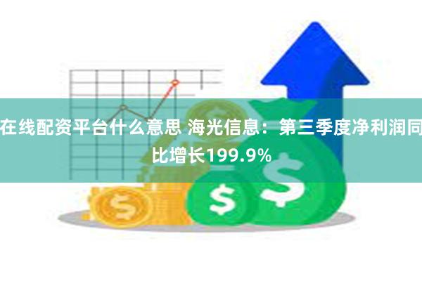 在线配资平台什么意思 海光信息：第三季度净利润同比增长199.9%