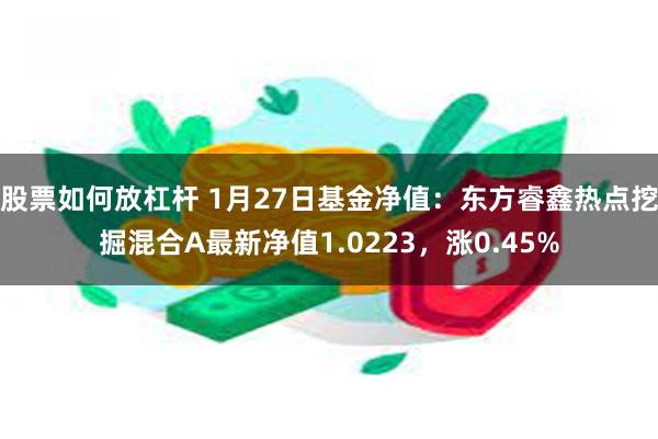 股票如何放杠杆 1月27日基金净值：东方睿鑫热点挖掘混合A最新净值1.0223，涨0.45%